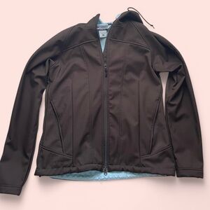 Columbia Sportswear Omniheat women's Jacket in blue and brown